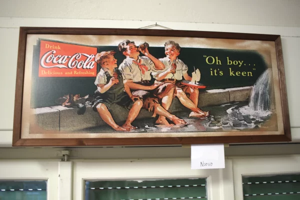 Quadretto Pubblicitario Coca Cola