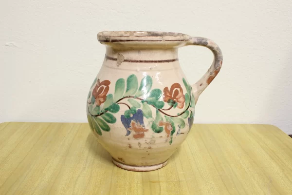 Brocca in Ceramica Decorata