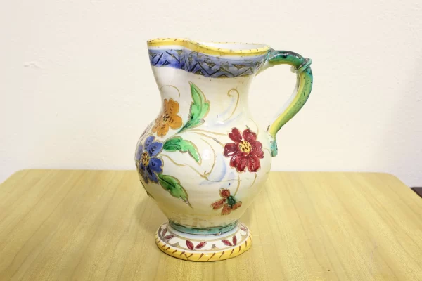 Brocca in Ceramica Decorata