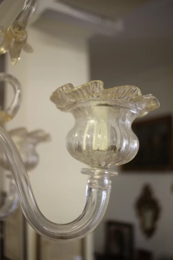 Lampadario In Vetro Di Murano