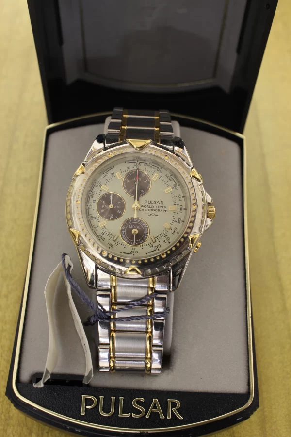 Orologio Pulsar WorldTimer Chronograph 50mt