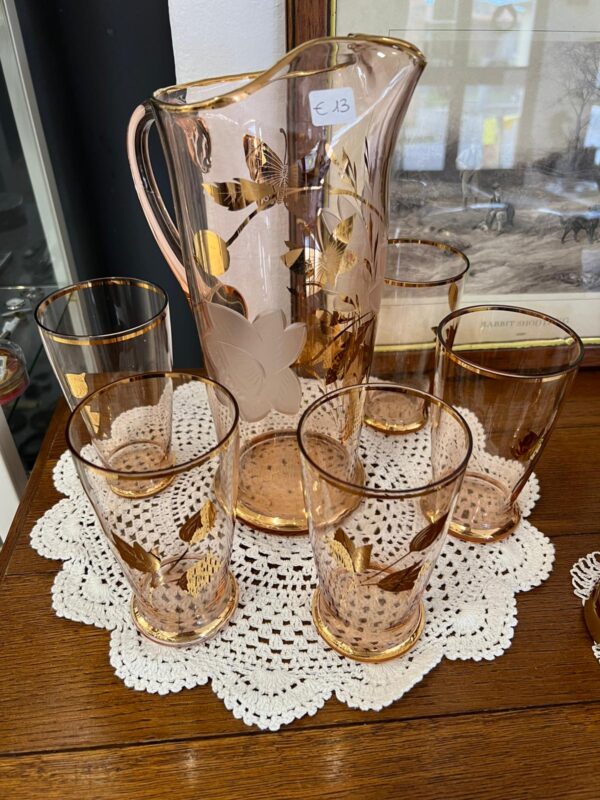 SERVIZIO CARAFFA E BICCHIERI