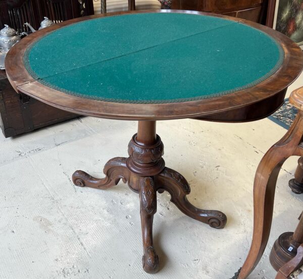 TAVOLO DA GIOCO XIX SECOLO REGINA VITTORIA
