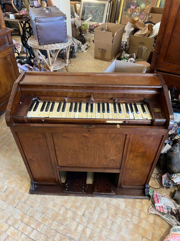 PICCOLO ORGANO A SOFFIETTO IN LEGNO