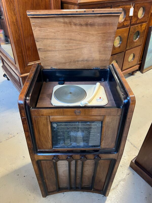 Radio CGE a valvole con giradischi VINTAGE