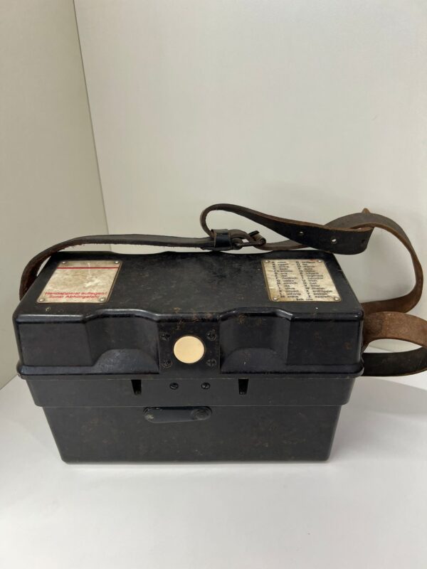 Telefono da campo dell'esercito tedesco Elektrik Lorenz Standard Vintage