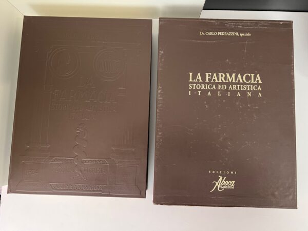 LIBRO'LA FARMACIA STORICA ED ARTISTICA ITALIANA' ABOCA 1934