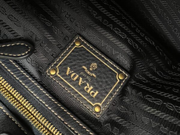 BORSA PRADA NYLON E PELLE BLU ART. BR4420 - immagine 7