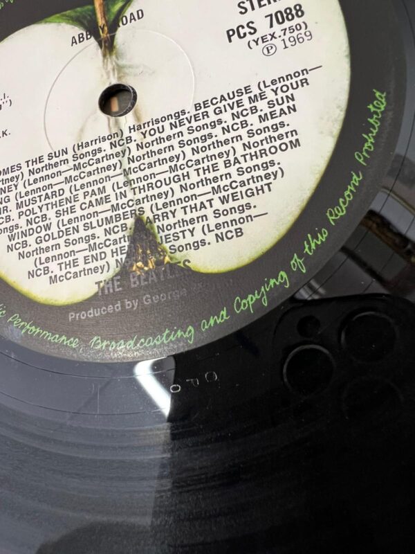 VINILE 'ABBEY ROAD ' THE BEATLES EMI 1969 PCS 7088 - immagine 5