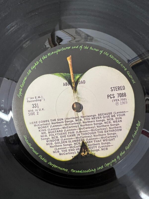 VINILE 'ABBEY ROAD ' THE BEATLES EMI 1969 PCS 7088 - immagine 2