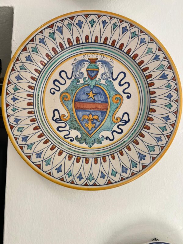 PIATTO DECORATIVO SBERNA DERUTA 30 CM - immagine 2