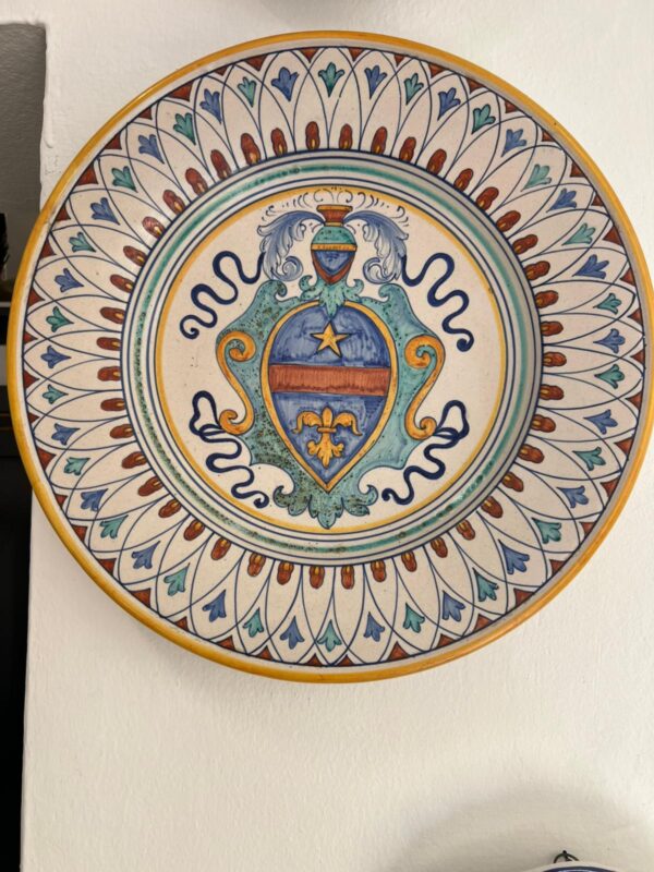 PIATTO DECORATIVO SBERNA DERUTA 30 CM - immagine 3