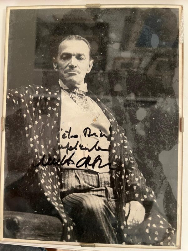 LOTTO DI N°12 FOTO DI ARTISTI ITALIANI AUTOGRAFATE ORIGINALI - immagine 9