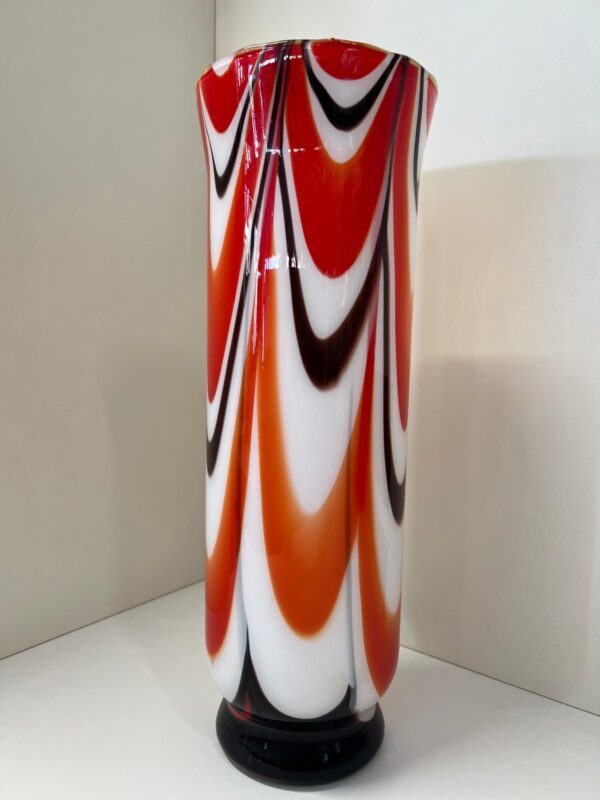 GRANDE VASO IN VETRO DI MURANO CARLO MORETTI '70 - immagine 6