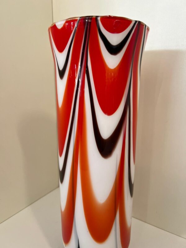 GRANDE VASO IN VETRO DI MURANO CARLO MORETTI '70 - immagine 4