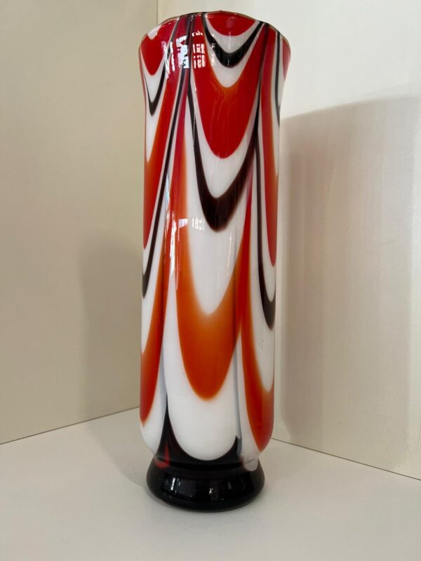 GRANDE VASO IN VETRO DI MURANO CARLO MORETTI '70 - immagine 3