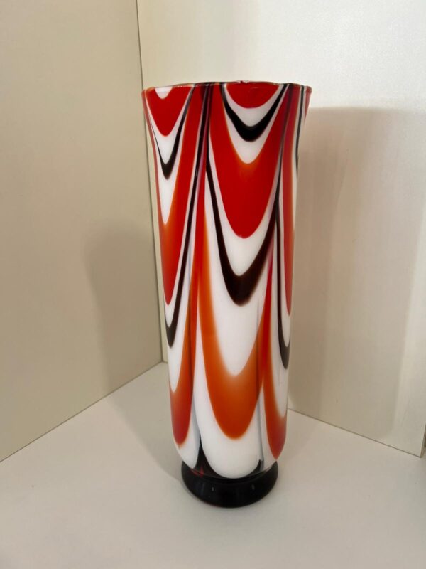 GRANDE VASO IN VETRO DI MURANO CARLO MORETTI '70 - immagine 5