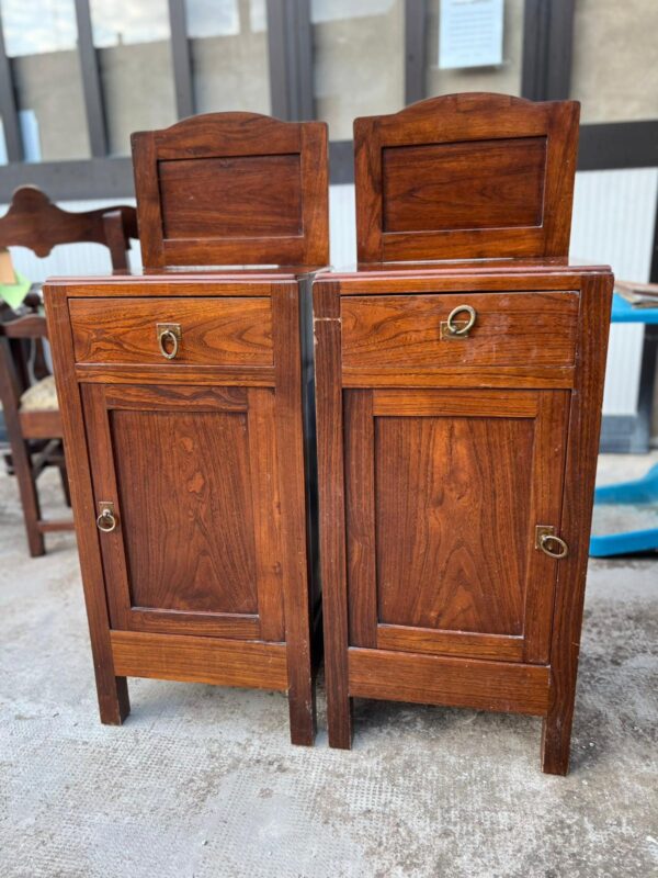 COPPIA DI COMODINI IN LEGNO - immagine 4