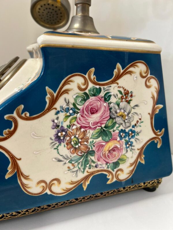 TELEFONO VINTAGE DECORATIVO IN CERAMICA - immagine 10