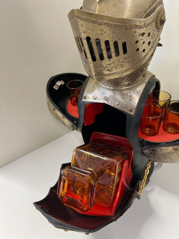 RARO SET DA BAR CAVALIERE MEDIEVALE NIKKA WHISKEY - immagine 5