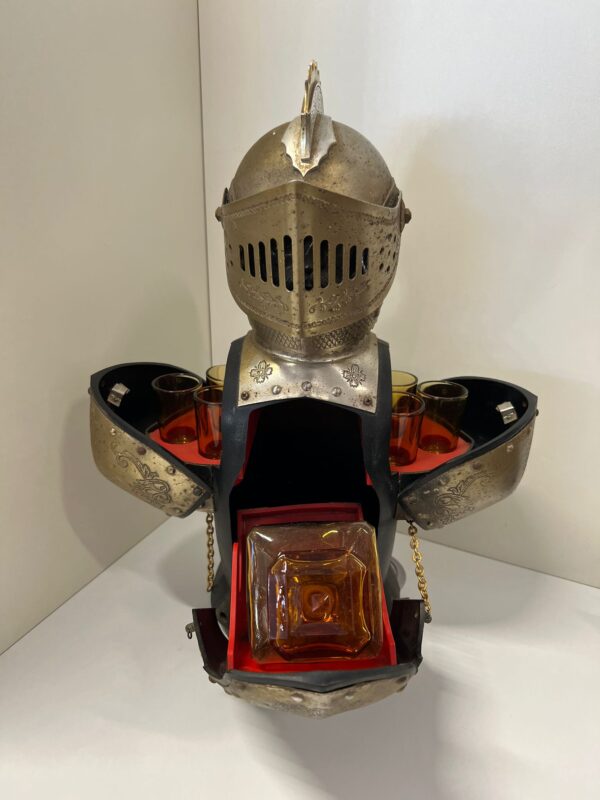 RARO SET DA BAR CAVALIERE MEDIEVALE NIKKA WHISKEY - immagine 2