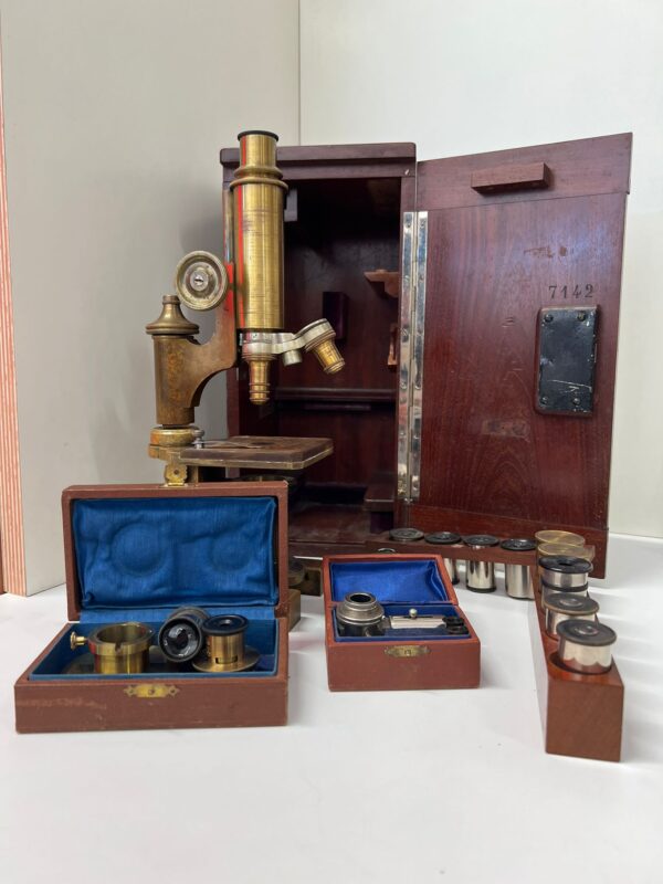 MICROSCOPIO FINE '800 F.KORISTKA MILANO - immagine 12