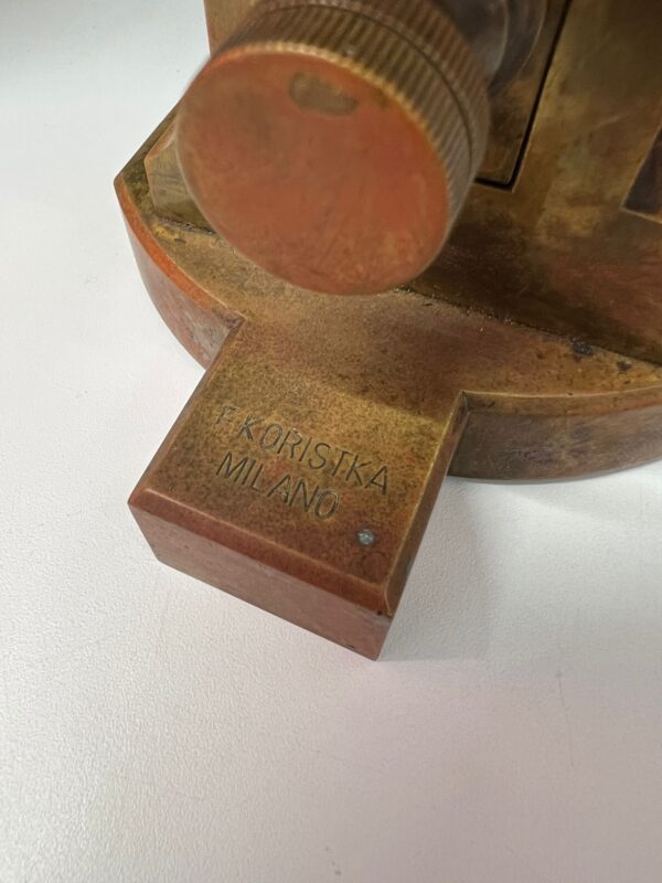 MICROSCOPIO FINE '800 F.KORISTKA MILANO - immagine 5