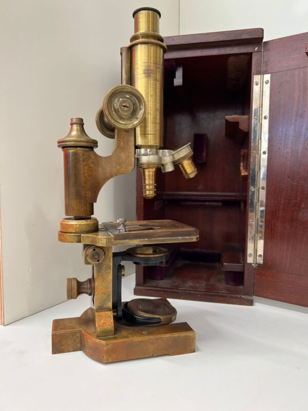 MICROSCOPIO FINE '800 F.KORISTKA MILANO - immagine 4